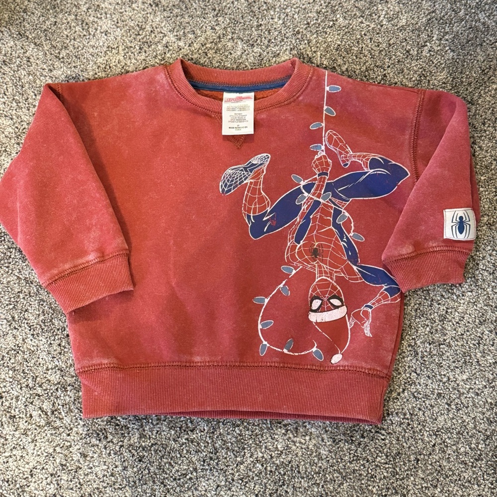 2T Spider-Man Sweatshirt